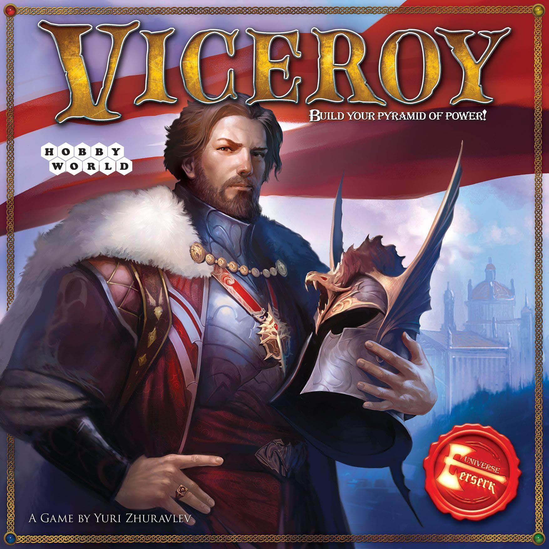Viceroy：コアゲームとストレッチ目標（Kickstarter Special）Kickstarterボードゲーム Hobby World KS800111a