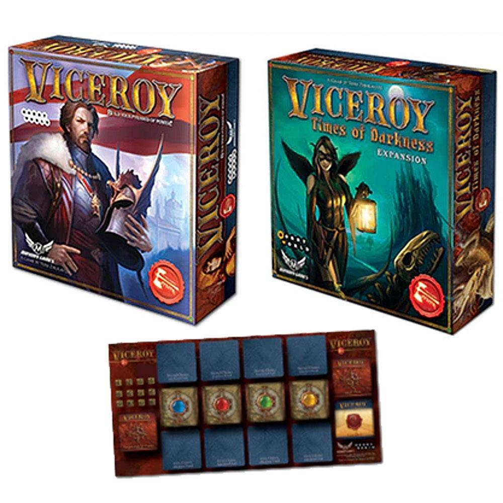 VICKEROY: Times of Darkness Viceroy Pledge Pakiet (Kickstarter w przedsprzedaży Special) Rozszerzenie gry planszowej Kickstarter Hobby World