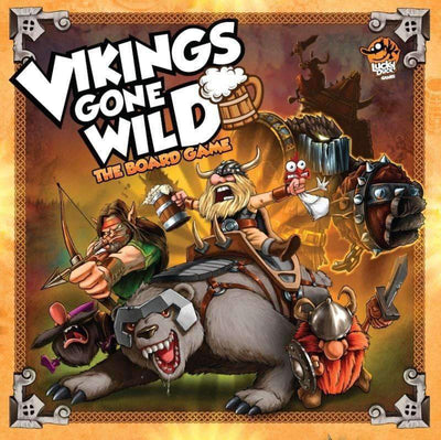 เกมกระดานค้าปลีกของ Vikings Gone Wild (Retail Edition) Corax Games 065334108840 KS000072G