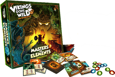 Vikings Gone Wild: Master of Elements (Kickstarter Special) Kickstarter Board Game Expansion Lucky Duck Games 0603813959611 KS000072B