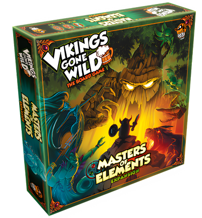 Vikinger Gone Wild: Master of Elements (Retail Edition) Retail Board Game Expansion Lucky Duck Games 603813959611 KS000072I