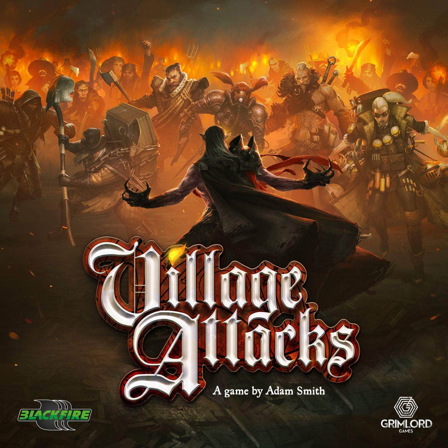 Ataques de la aldea (Kickstarter Special) Juego de mesa de Kickstarter ADC Blackfire Entertainment GMBH KS800216A