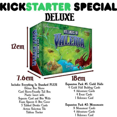 ヴァレリアキックスターターデラックスエディションバンドルの村（Kickstarter Special） Daily Magic Games KS000671