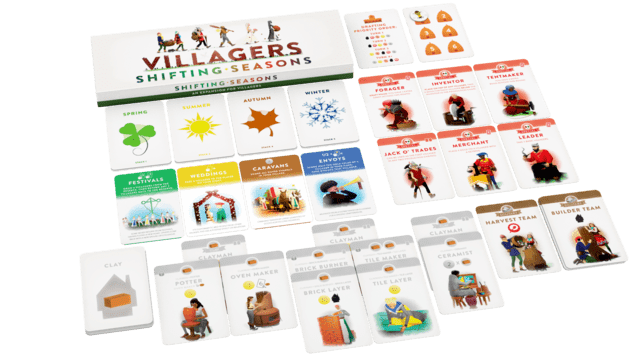 Villagers: Shifting Seasons Bundle (Kickstarter Pre-Order Special) Kickstarter Board Game Expansion Sinister Fish Games KS001117B