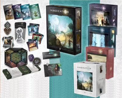 Vindication: Archive of the Ancity All-in Bundle (Kickstarter Précommande spéciale) Game de conseil d&#39;administration Kickstarter Orange Nebula KS000740F