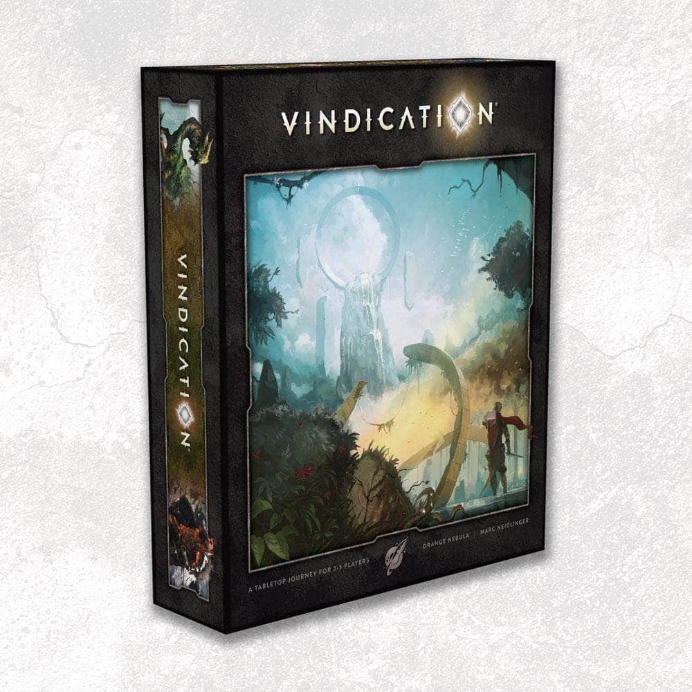 Vindication: Swanky Edition (Kickstarter Pre-Order พิเศษ) เกมกระดาน Kickstarter สีส้ม Nebula KS000740E