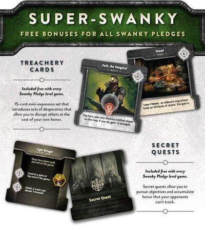 การแก้ปัญหา: Swanky Edition พร้อมส่วนประกอบที่ได้รับการอัพเกรด (Kickstarter Special) เกมบอร์ด Kickstarter Nebula 0086015402332 KS000740A