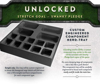 الدفاع: إصدار Swanky مع مكونات مطورة (Kickstarter Special) لعبة Kickstarter Board Orange Nebula 0086015402332 KS000740A