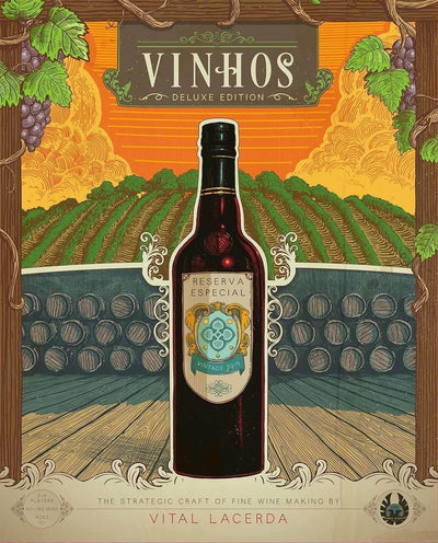 Vinhos: Bundle Edition Deluxe (Kickstarter Special) משחק לוח קיקסטארטר משחקי נשר-גריפון 609456647465 KS000709