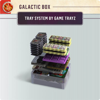 VoidFall: Galactic Box Plus Metal Structure Set Paccle (Kickstarter pré-encomenda especial) jogo de tabuleiro Kickstarter Mindclash Games KS001193A