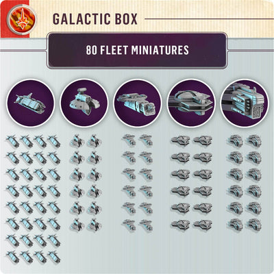 Vendfall: Galactic Box Plus Metal Structure Set Bundle (Kickstarter Précommande spéciale) Game de conseil Kickstarter Mindclash Games KS001193A