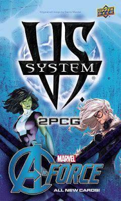 VS System 2PCG: A-Force kiskereskedelmi kártyajáték Upper Deck Entertainment