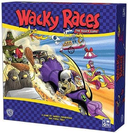 Races wacky: jeu de base (édition de précommande de vente au détail) jeu de société de vente au détail CMON KS001077B