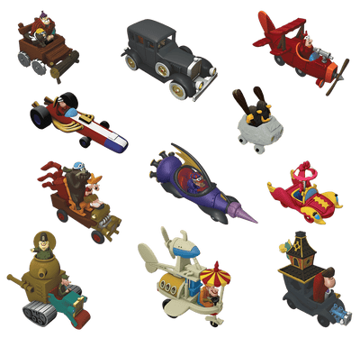 Wacky Races: Deluxe Edition (Kickstarter Special) เกมกระดาน Kickstarter CMON KS001077A