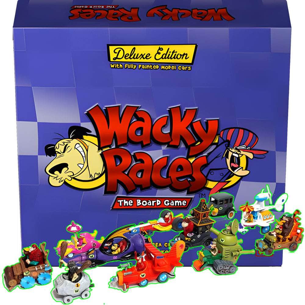 Wacky Races: الإصدار الفاخر (Kickstarter Special) من لعبة Kickstarter Board CMON KS001077A