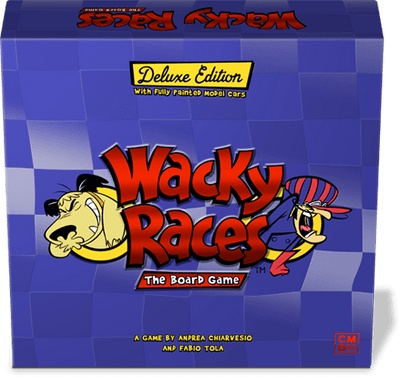 Wacky Races Deluxe Edition Plus Dick Dastardly和Muttley Bundle（Kickstarter预购特别节目）Kickstarter棋盘游戏 CMON KS001077A