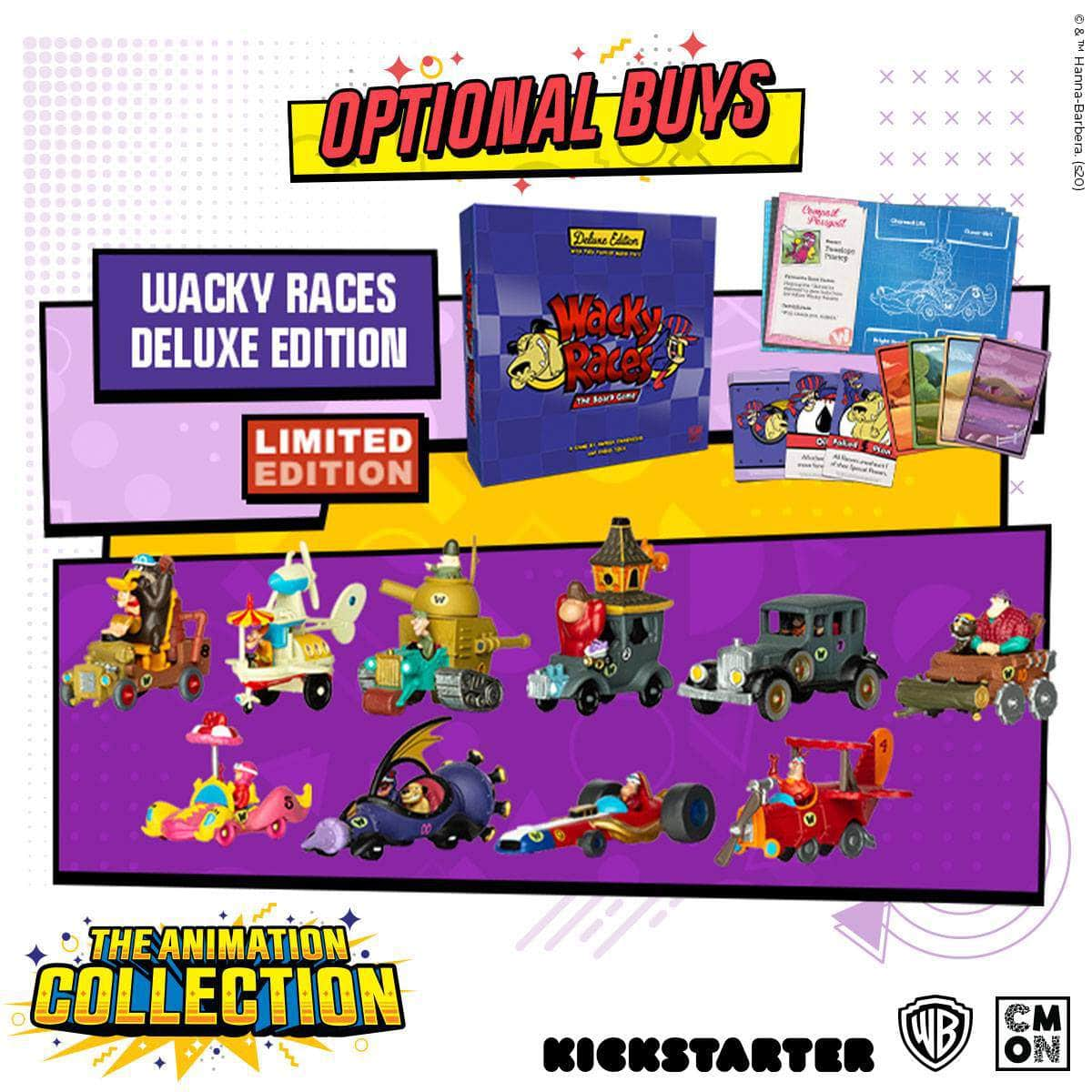  CMON Wacky Races: The Board Game : Toys & Games