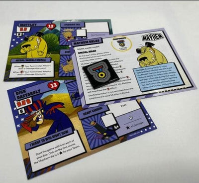 Wacky Races: Dick Dastardly og Muttley (Kickstarter forudbestillingsspecial) Kickstarter Board Game CMON KS001077C