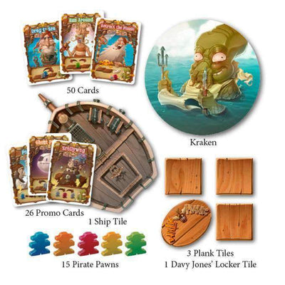 Loop over de plank! (Kickstarter Special) Kickstarter -kaartspel Mayday Games