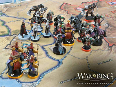 War of the Ring: Jubileum Edition (produktionssats nr 105) Retail brädspel Ares Games