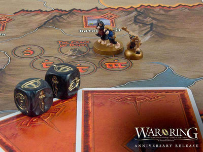 מלחמת הטבעת: מהדורת יום השנה (סט הפקה מס &#39;105) משחק לוח קמעונאות Ares Games
