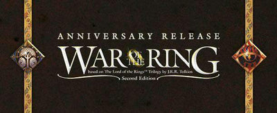 War of the Ring: Anniversary Edition (Zestaw produkcji #105) Gra detaliczna Ares Games