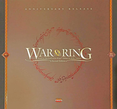 War of the Ring: Anniversary Edition (juego de producción #1289) Juego de mesa minorista Ares Games