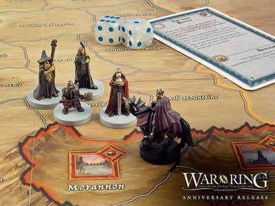 War of the Ring: Anniversary Edition (Produktionssatz #1289) Retail -Brettspiel Ares Games