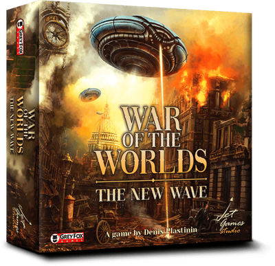 Guerra dos Mundos A Nova Onda: Earth Defender Pledge (Kickstarter Special) Kickstarter Board Game Games Studio 725272745502 KS000939A