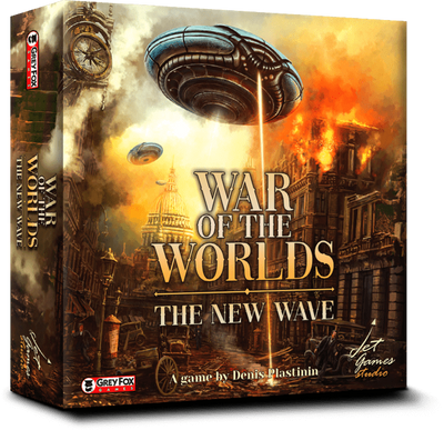 War of the Worlds The New Wave: Earth Defender Pledge (Kickstarter Special) Kickstarter Board Game Jet Games Studio 725272745502 KS000939A