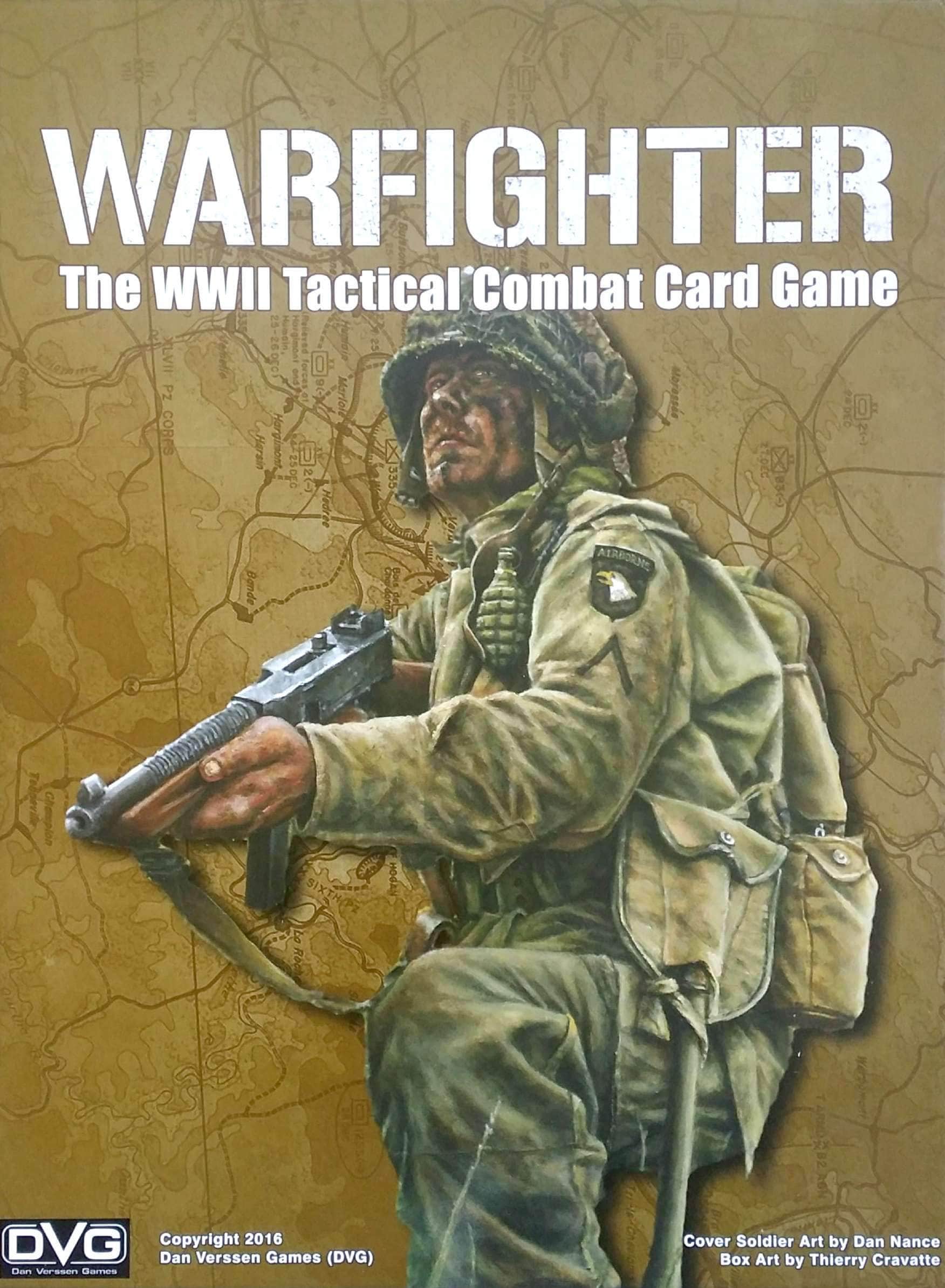 Warfighter: เกมไพ่สงครามสงครามโลกครั้งที่สอง (Kickstarter Special) เกมบอร์ด Kickstarter Dan Verssen Games (DVG) KS800196A