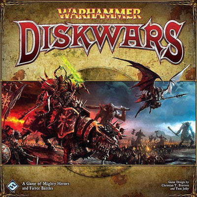 Warhammer: Diskwars (Retail Edition) Game de tabuleiro de varejo Fantasy Flight Games KS800380A