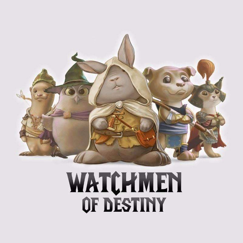 Watchmen of Destiny With Bloody Mercenaries Bundle (Kickstarter Special) Jogo de cartas Kickstarter Lukas Litvaj