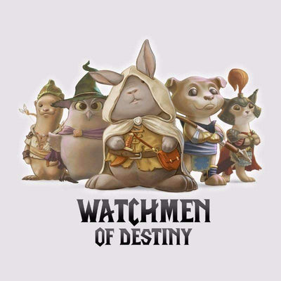 Watchmen of Destiny mit blutigem Mercenaries -Bündel (Kickstarter Special) Kickstarter Card -Spiel Lukas Litvaj