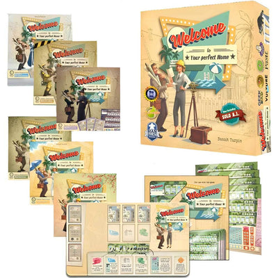 مرحبًا بك في: كل ذلك في حزمة مع لعبة Kickstarter Board من AI Solo Pack (Kickstarter Special). Deep Water Games KS000903A