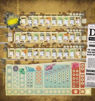 ようこそ...: Doomsday テーマの近隣拡張 (小売予約注文版) 小売ボード ゲームの拡張 Deep Water Games KS000903B