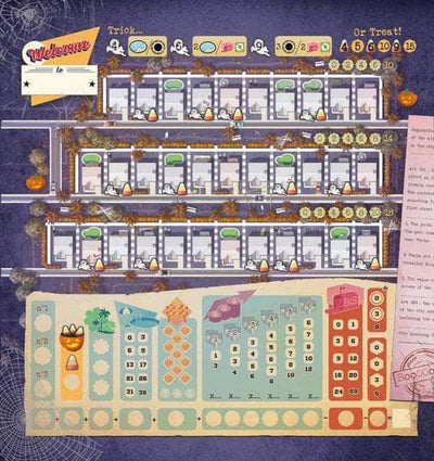 Velkommen til ...: Halloween tematiske kvarterudvidelse (detailhandelsudgave) Retail Board Game Expansion Deep Water Games KS000903C