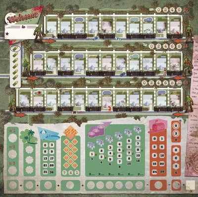 Välkommen till ...: Outbreak Thematic Neighborhood Expansion (Retail Pre-Order Edition) Retail Board Game Expansion Deep Water Games KS000903D