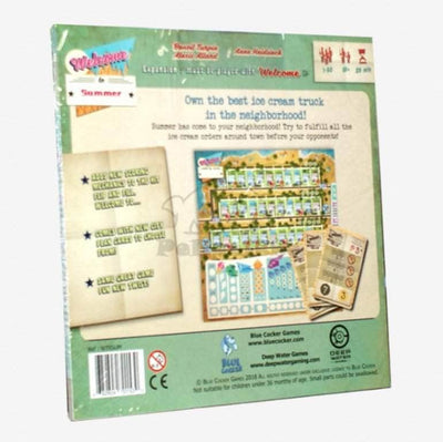 Welcome To...: Summer Thematic Neighborhood Expansion (Retail Pre-Order Edition) Retail Board Game Expansion Deep Water Games KS000903F