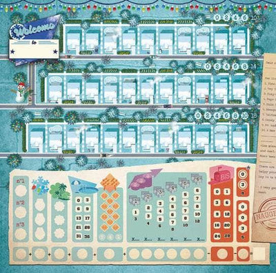 Welcome To...: Winter Wonderland Thematic Neighborhood Expansion (Retail Pre-Order Edition) Retail Board Game Expansion Deep Water Games KS000903G