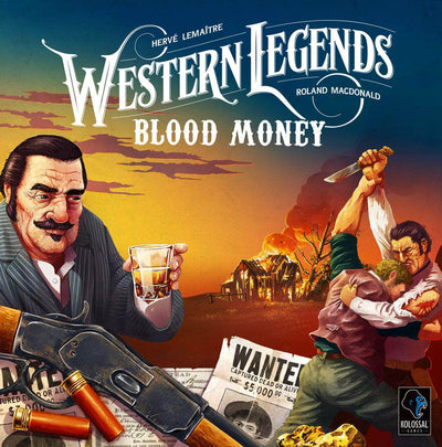 Western Legends: Blood Money Expansion Bounty Hunter Pledge Bundle (Kickstarter Pre-Order Special) Kickstarter Board Game Expansion Kolossal Games KS000731B
