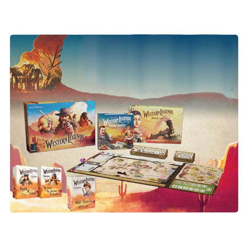 Legends Western: Pacote completo de penhor (especial de pré-encomenda do Kickstarter) jogo de tabuleiro Kickstarter Kolossal Games KS000731C