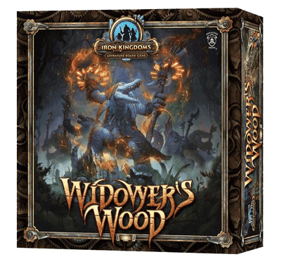 Widower&#39;s Wood: เกมกระดานผจญภัย Iron Kingdoms (Kickstarter Special) เกมบอร์ด Kickstarter Privateer Press