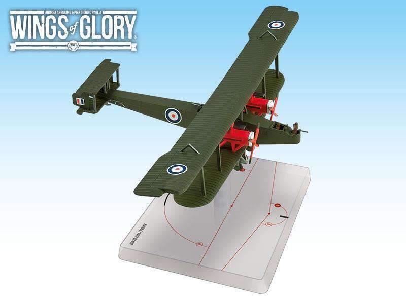 Wings of Glory: British Handley Page O/400 (RNAS) Vähittäiskaupan miniatyyrien laajennus Ares Games
