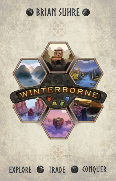 Winterborne Bundle（Kickstarter預訂特別）棋盤遊戲極客，Kickstarter遊戲，遊戲，Kickstarter棋盤遊戲，棋盤遊戲，Talon Strikes Studios LLC，Winterborne，Winterborne，The Games Steward Kickstarter Edition商店，行動點，地區多數影響Talon Strikes Studios LLC