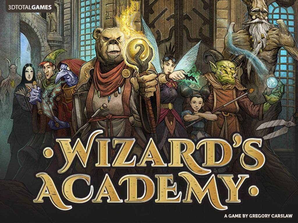 Wizard's Academy (Kickstarter Special) Kickstarter Board Game 3DTotal Games KS800100A