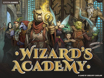 Wizard&#39;s Academy (Kickstarter Special) เกมกระดาน Kickstarter 3DTotal Games KS800100A