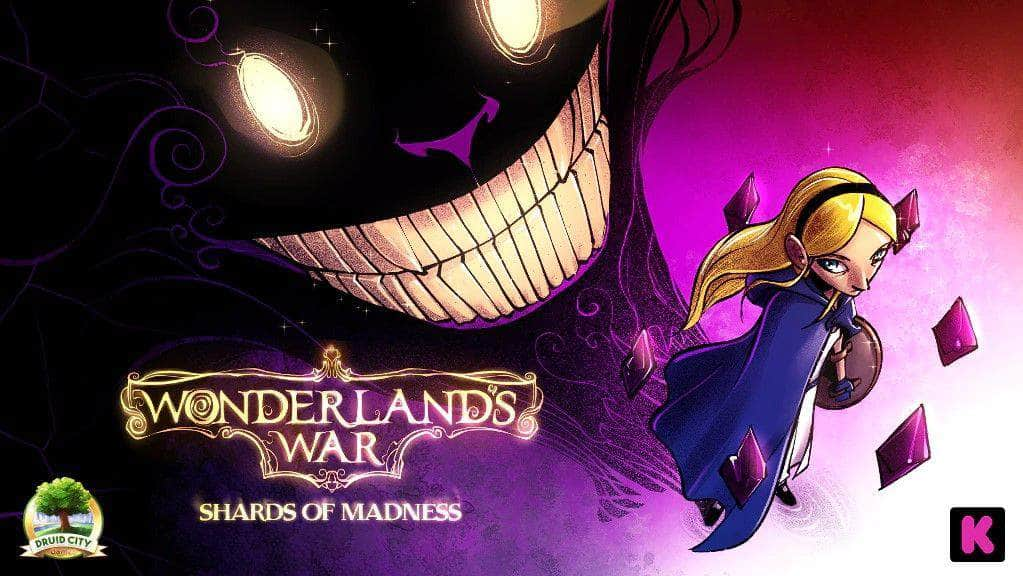 สงครามของ Wonderland: Shards of Madness Expansion (Kickstarter Pre-order พิเศษ) การขยายเกมกระดาน Kickstarter Druid City Games KS001423A