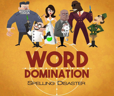 Word Domination: Criminal Mastermind Pledge Level (Kickstarter Special) Kickstarter Board Game Uproarious Games