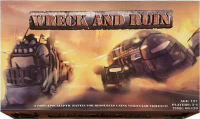 Wreck and Ruin: Promessa de Warrior (Kickstarter pré-encomenda especial) jogo de tabuleiro do Kickstarter Game Steward